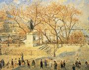 Camille Pissarro, The statue of the morning sun